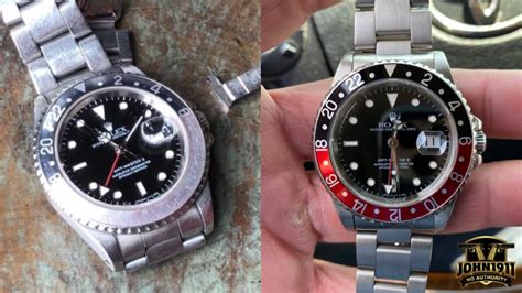 rolex gmt master 2 bezel replacement.